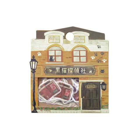 Pegatinas washi - Agencia de detectives