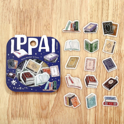 Pegatinas washi - ippai - Libros