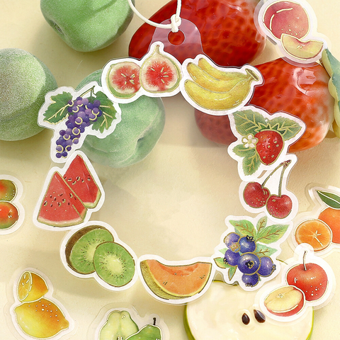 Pegatinas washi - ippai - Frutas