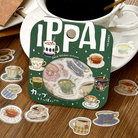 Pegatinas washi - ippai - Tazas