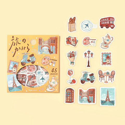 Pegatinas washi - Journey - Mundo