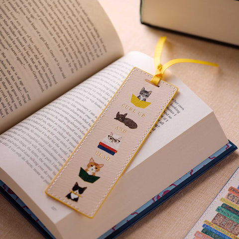 Marcapáginas Rifle Paper Co - Gatos