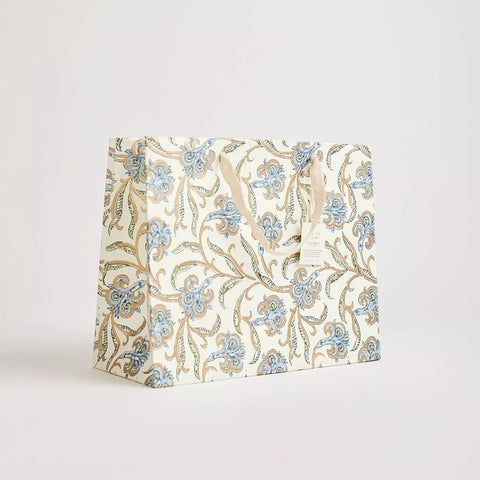 Bolsa de regalo - Papel artesanal Blue Stone