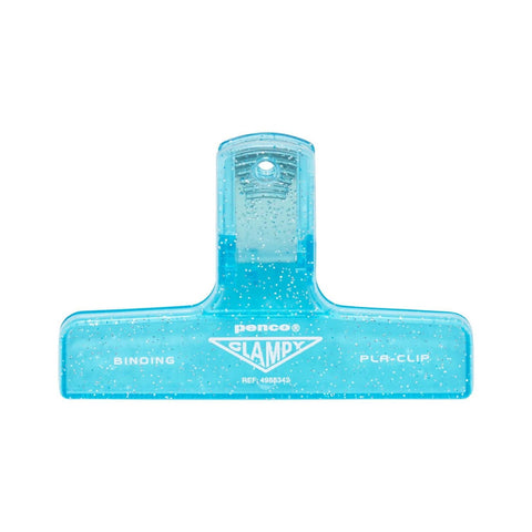 Pinza de plástico Penco - Glitter - Azul