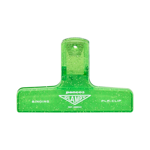 Pinza de plástico Penco - Glitter - Verde