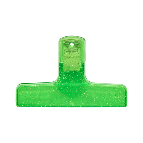 Pinza de plástico Penco - Glitter - Verde
