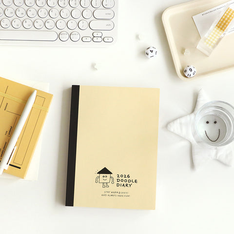 Agenda Iconic 2026 Doodle A5