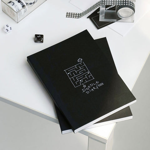 Agenda Iconic 2026 Doodle A5