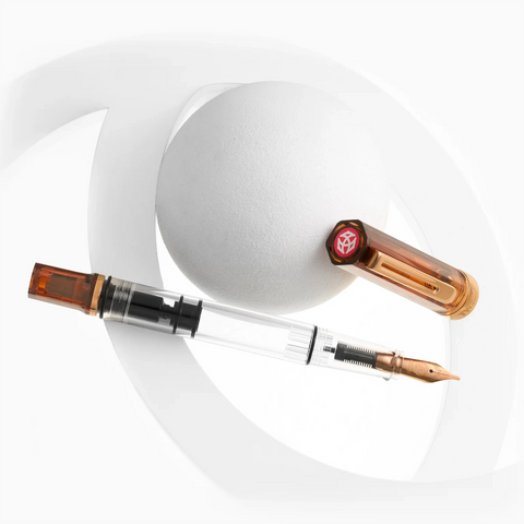 Pluma TWSBI ECO Rootbeer Bronze