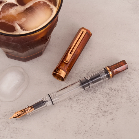 Pluma TWSBI ECO Rootbeer Bronze