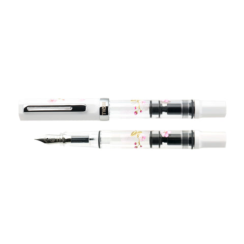 Pluma TWSBI ECO White Cherry Blossom