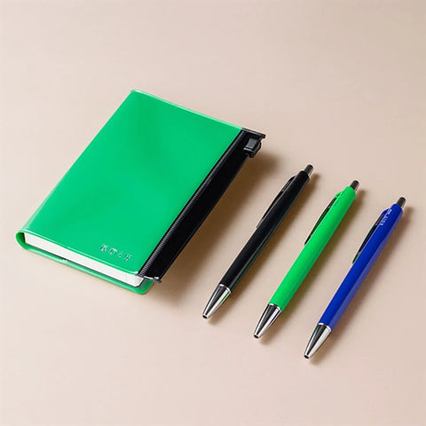 Cuaderno EDiT Verde - Funda PVC y recambio