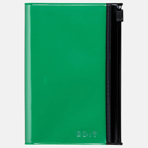 Cuaderno EDiT Verde - Funda PVC y recambio