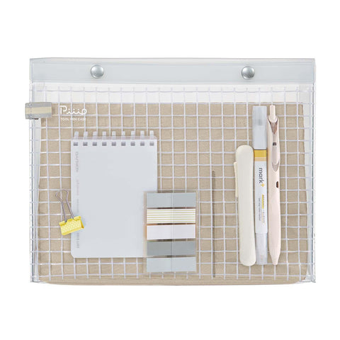 Estuche A5 Kokuyo Piiip - Beis