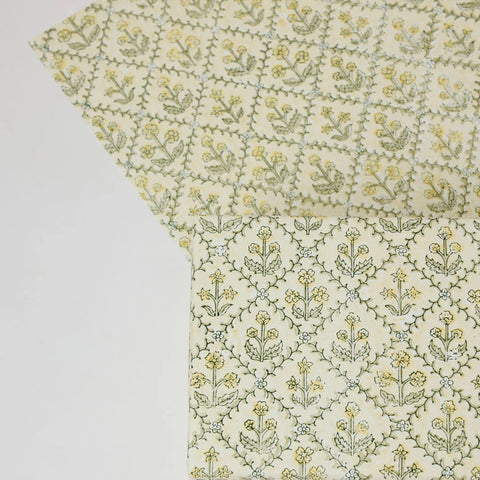 Papel regalo algodón 50x70cm - Celosía