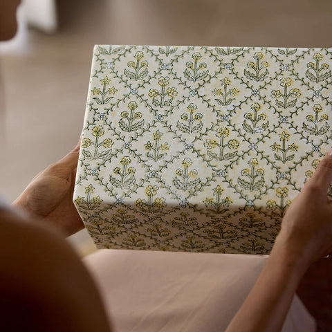 Papel regalo algodón 50x70cm - Celosía