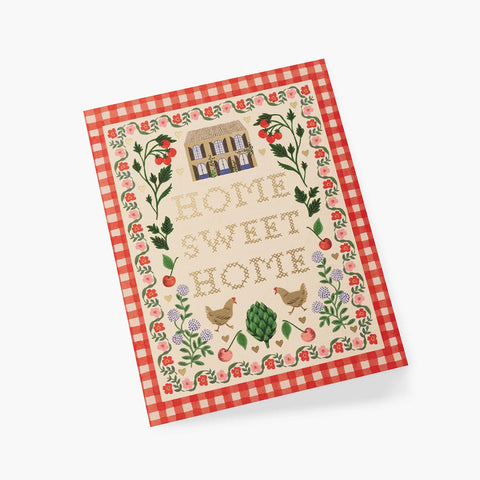 Tarjeta - Hogar Dulce Hogar