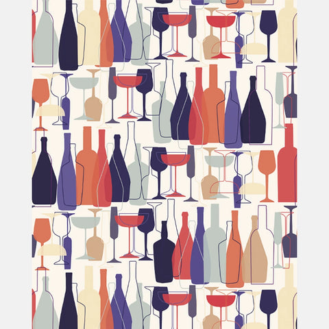 Papel regalo Botellas - 50x70cm