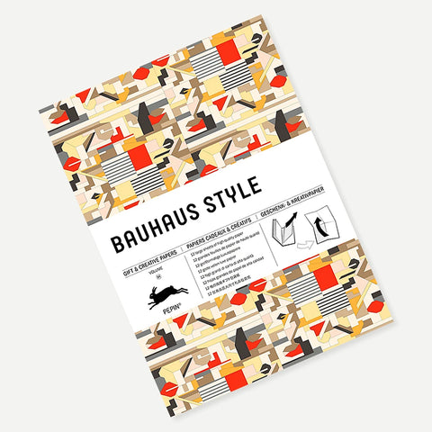Libro con 12 papeles de regalo - 064 Bauhaus