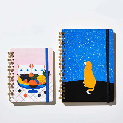 Cuaderno Hitotoki Tamaño Comic - Night Sky