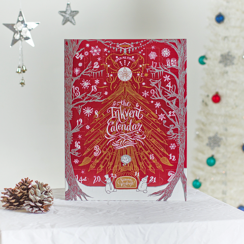 Inkvent Calendar Diamine - 2026 Burgundy Edition