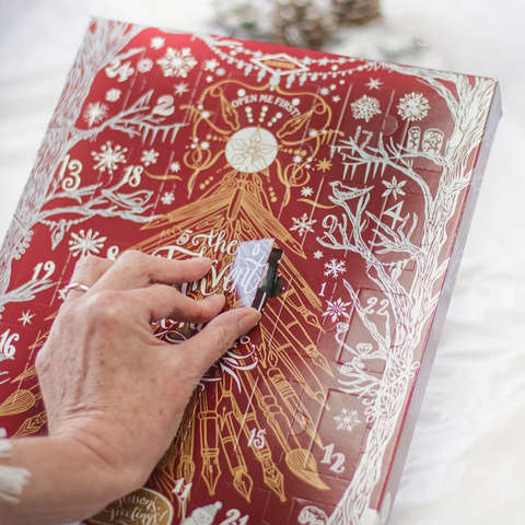 Inkvent Calendar Diamine - 2026 Burgundy Edition