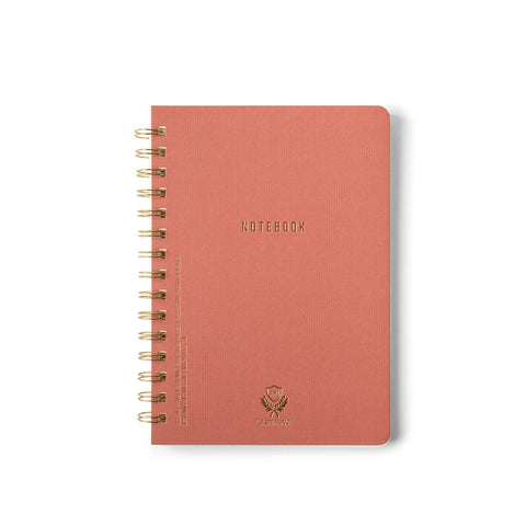 Cuaderno de anillas A5 - Calendario perpetuo - Varios colores