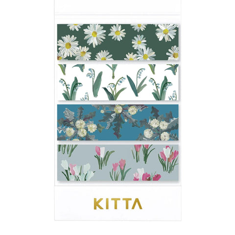 Washi tape cortado KITTA - Flower 9