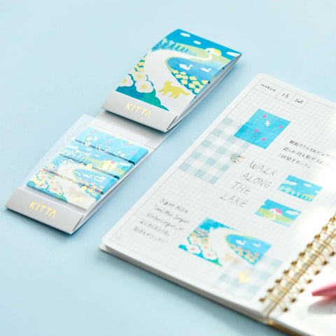 Washi tape cortado KITTA Collage - Hill