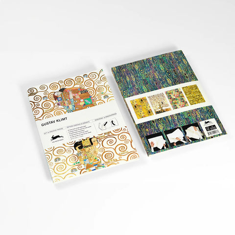 Libro con 12 papeles de regalo - 115 Gustav Klimt