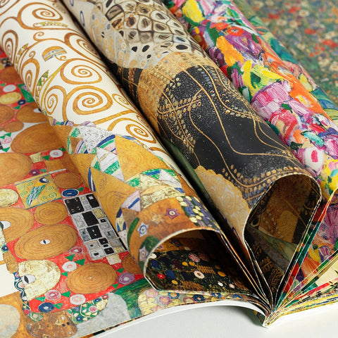 Libro con 12 papeles de regalo - 115 Gustav Klimt