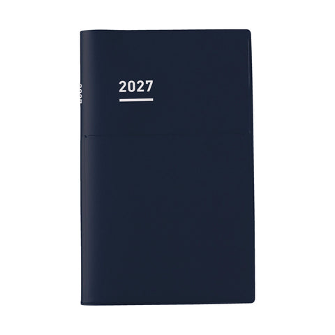 Agenda Jibun Techo BIZ A5 Slim Navy 2027