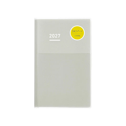 Agenda Jibun Techo DAYs B6 Slim 2027 Gris
