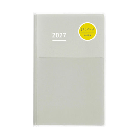 Agenda Jibun Techo DAYs A5 Slim 2027 Gris