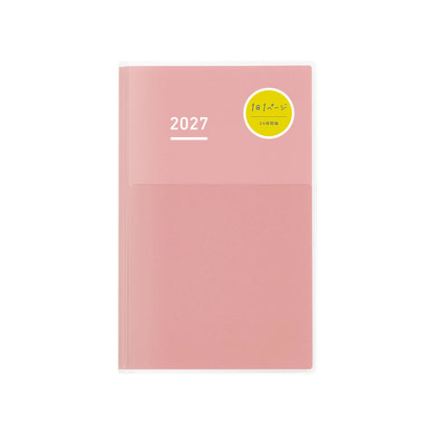 Agenda Jibun Techo DAYs B6 Slim 2027 Rosa