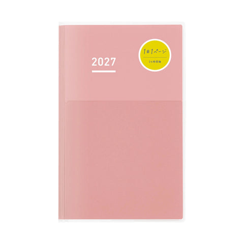 Agenda Jibun Techo DAYs A5 Slim 2027 Rosa