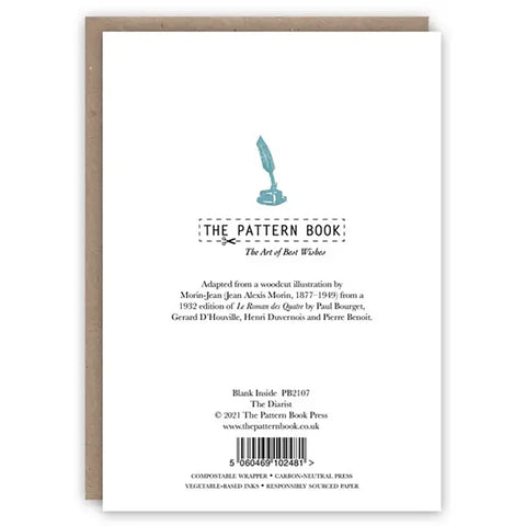 Tarjeta Vintage - The Diarist