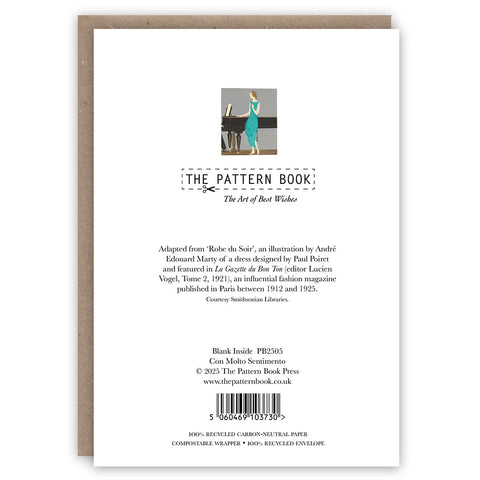 Tarjeta Vintage - Con Molto Sentimento