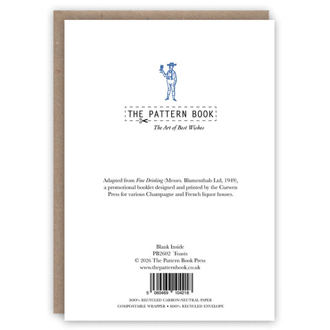 Tarjeta Vintage - Brindis