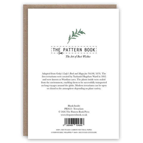 Tarjeta Vintage - Terrario