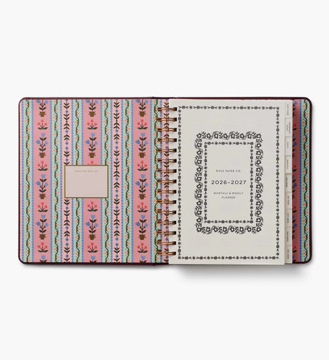 Agenda 2026-2027 Rifle Paper Co - 17 meses - 21x17,5cm Book Club