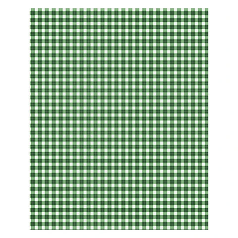 Papel regalo Cuadros verdes - 100x70cm