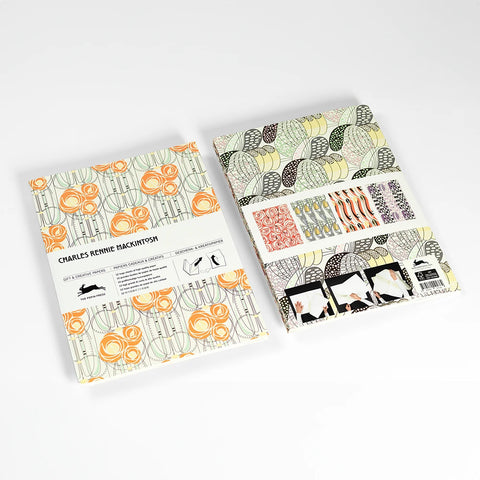 Libro con 12 papeles de regalo - 116 Charles Rennie Mackintosh