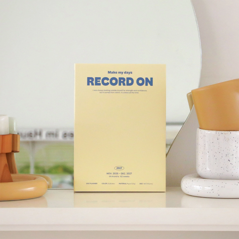 Agenda Iconic 2027 Record On A5