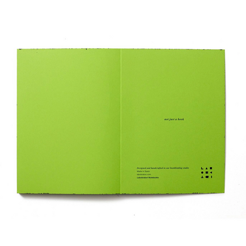 Cuaderno Spray Splash Green 13x18cm