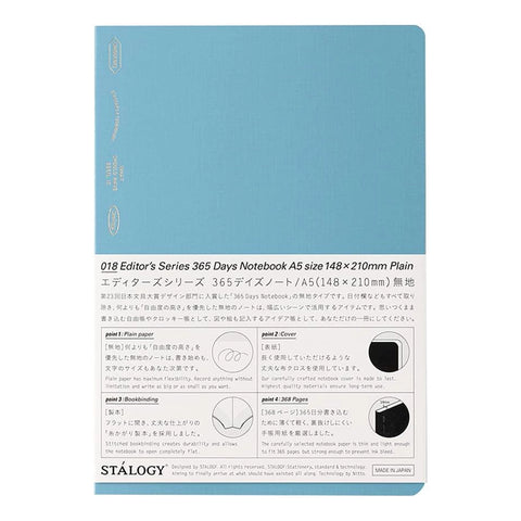 Cuaderno 365 Days Stalogy A5 - Liso