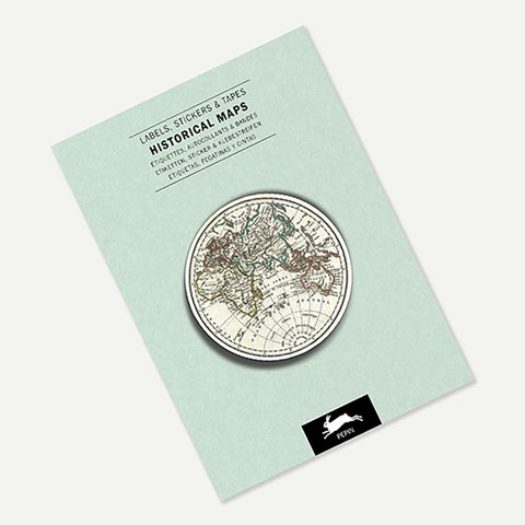 Libro con 250 pegatinas - Historical Maps