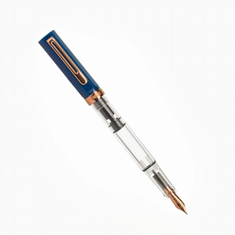 Pluma TWSBI ECO Indigo Blue Bronze