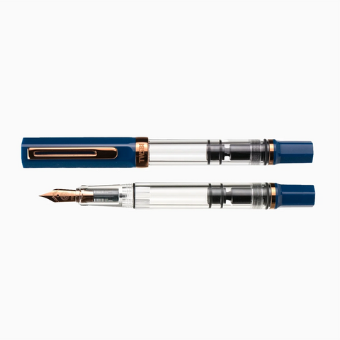 Pluma TWSBI ECO Indigo Blue Bronze