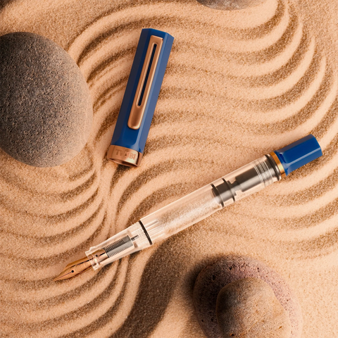Pluma TWSBI ECO Indigo Blue Bronze